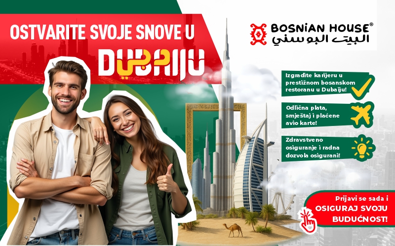 Započnite karijeru u Restoranu u Dubaiju-